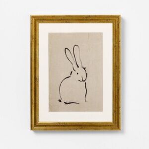New Threshold Studio McGee 14"x18" Bunnies Framed Art Target Spring